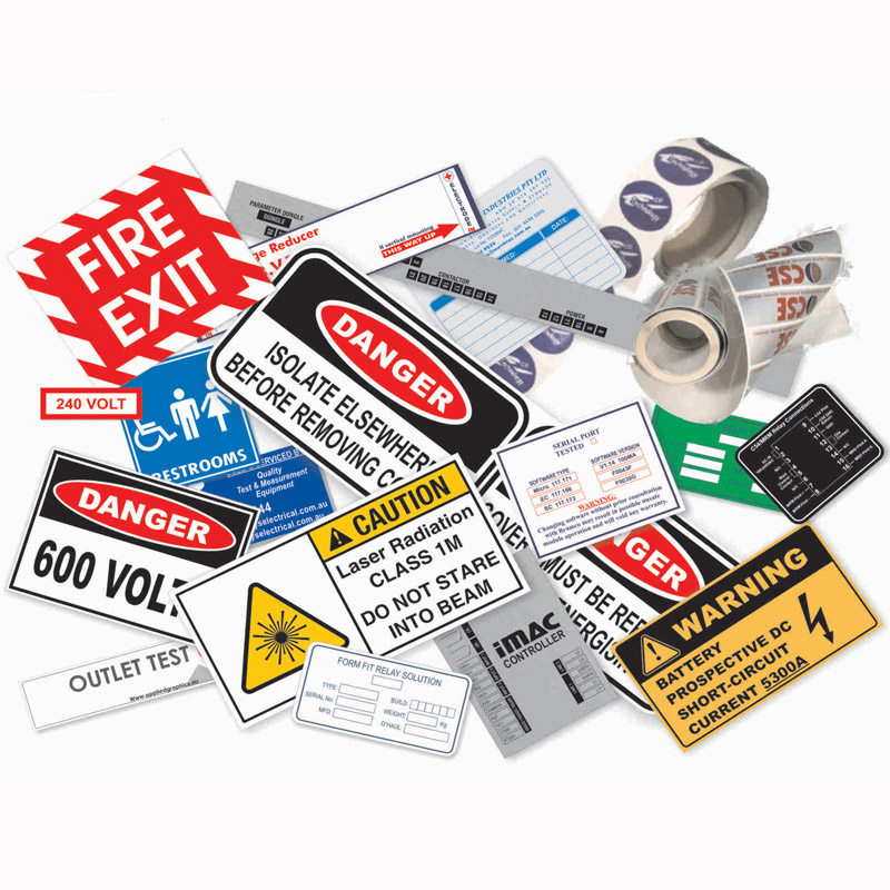 Self-Adhesive Decals & Labels